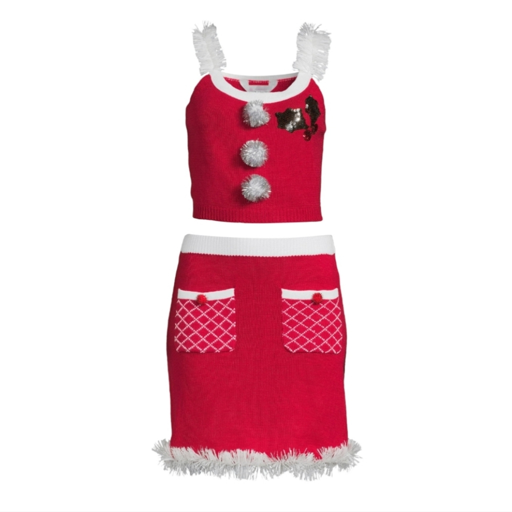 🎄 Ugly Christmas Sweater, size Small- Sexy cute christmas 2pc outfit 🎄